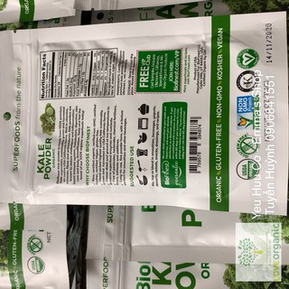 [Biofinest] Bột cải xoắn Kale hữu cơ 114g