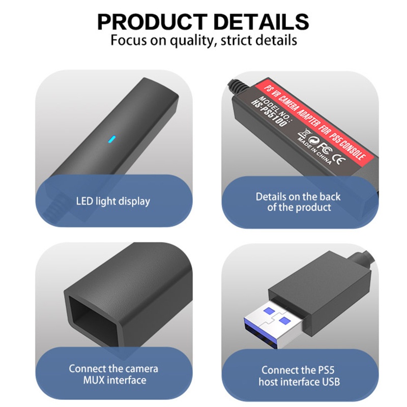 Cáp Chuyển Đổi USB 3.0 VR PS Sang Chuyên Dụng Cho Máy Ảnh Ps5