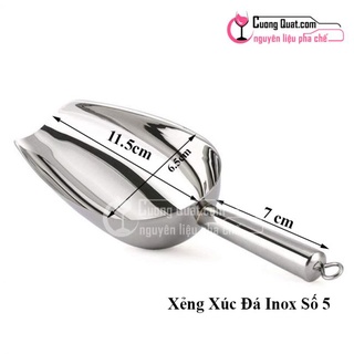 Xẻng Xúc Đá Innox Nhiều Kích thước