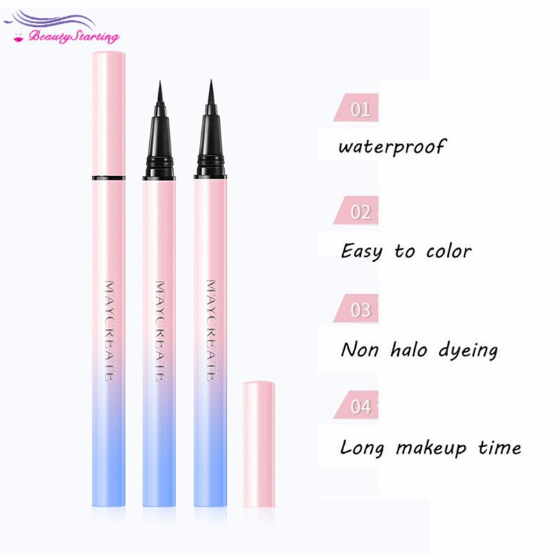 Bút Kẻ Mắt Nước cao cấp MayCreate Eyeliner không Trôi không Lem SIÊU NÉT