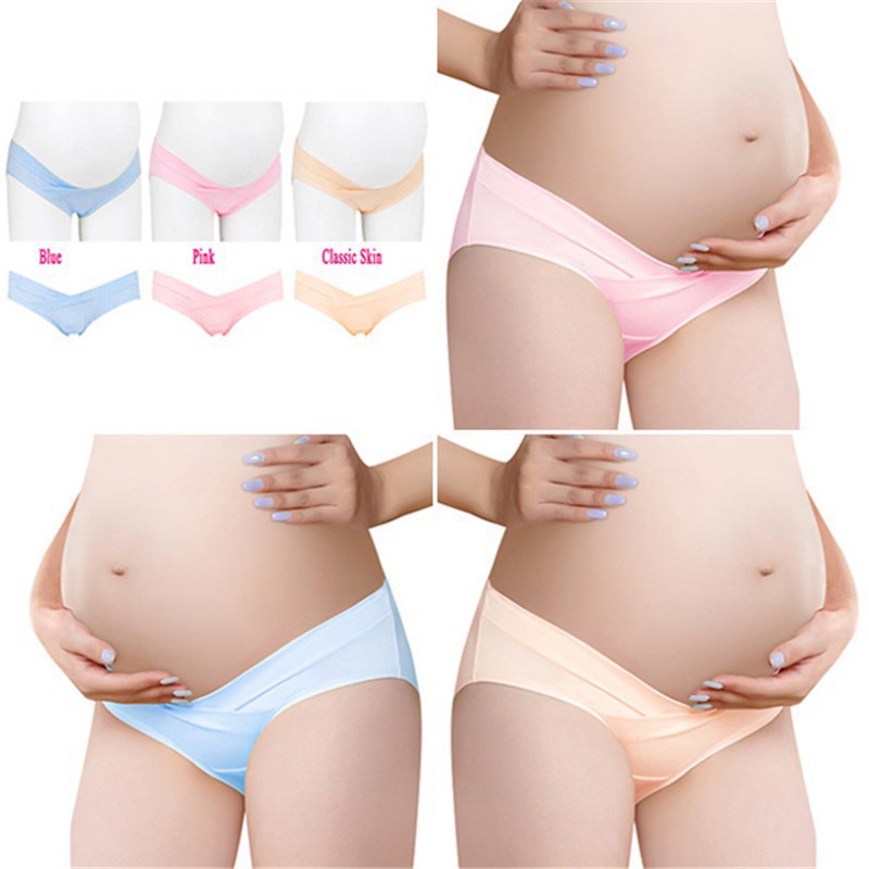 Quần lót đắp chéo co giãn tốt phù hợp cho phụ nữ mang thai