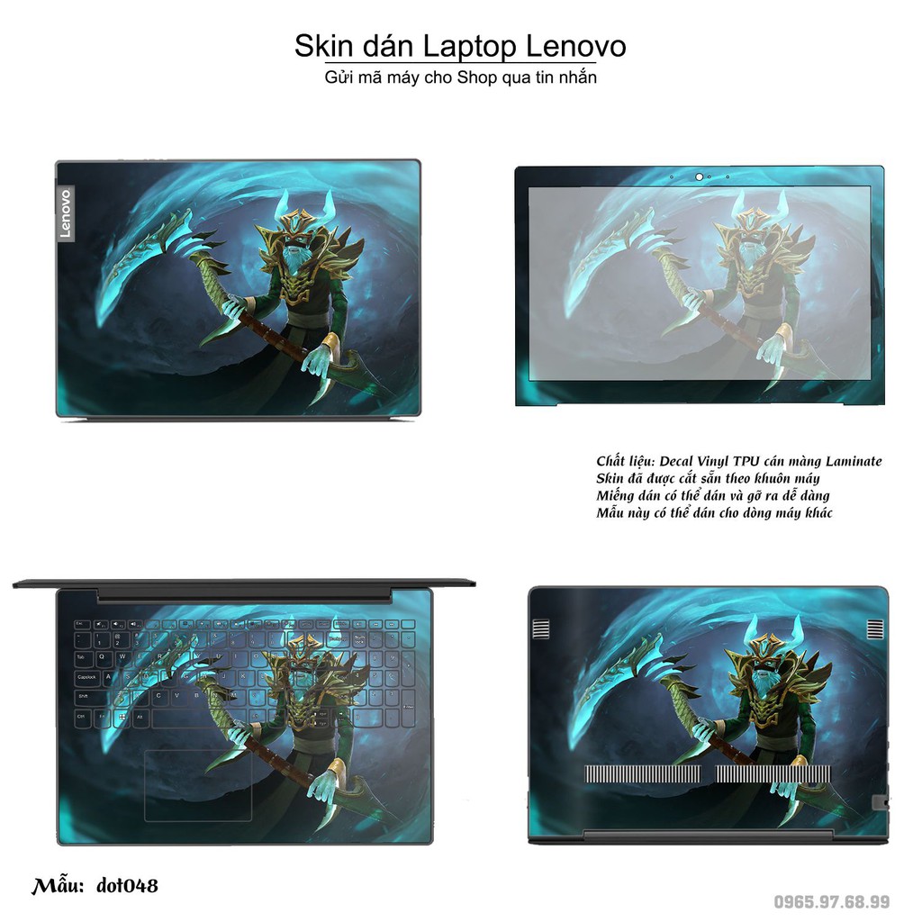 Skin dán Laptop Lenovo in hình Dota 2 _nhiều mẫu 8 (inbox mã máy cho Shop)