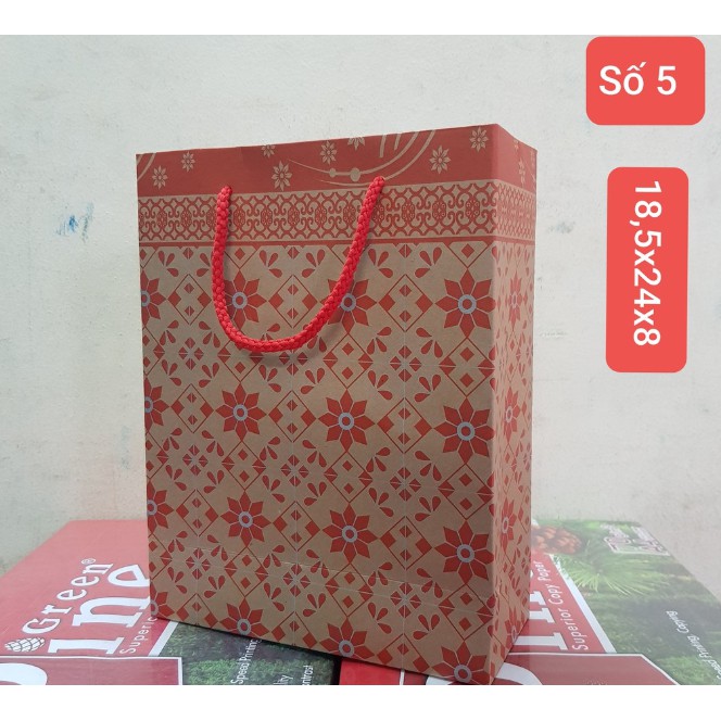 Túi giấy  xi măng đựng quà