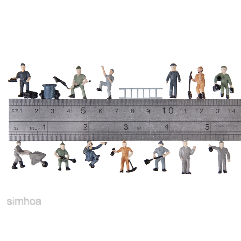 25 Mô hình xe lửa/hành khách tỉ lệ 1:87