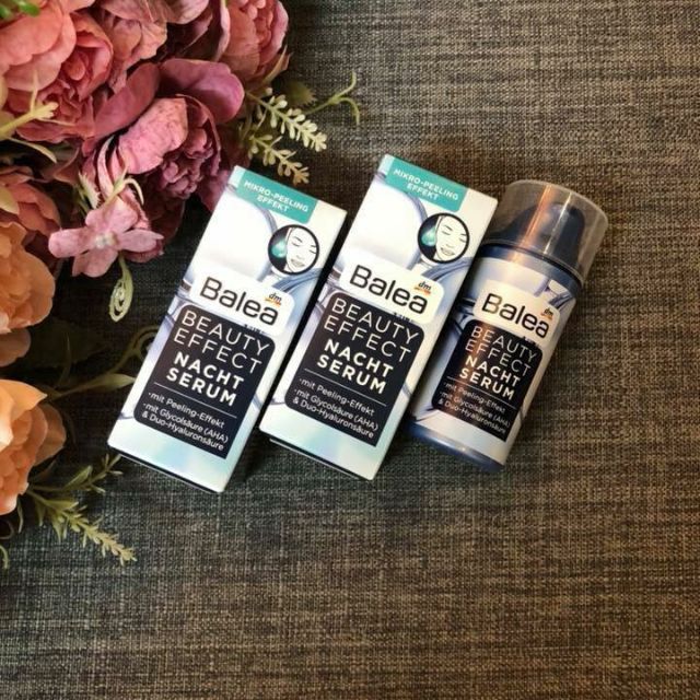 Serum Balea Beauty Effect chống lão hóa ban đêm