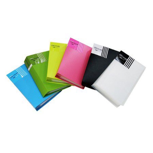 Sổ đựng lomo Card A5 120 Card bìa nhựa Plus