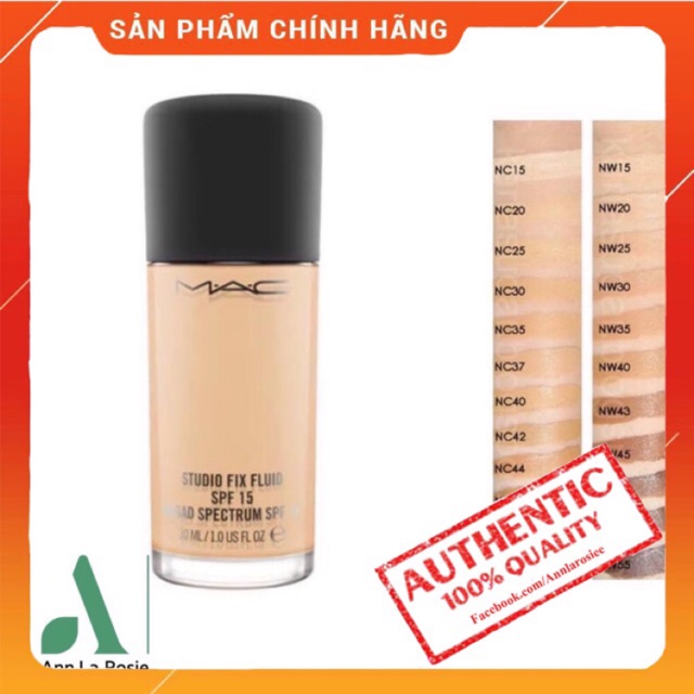 Kem Nền M.A.C Studio Fix Fluid NC20 30ml