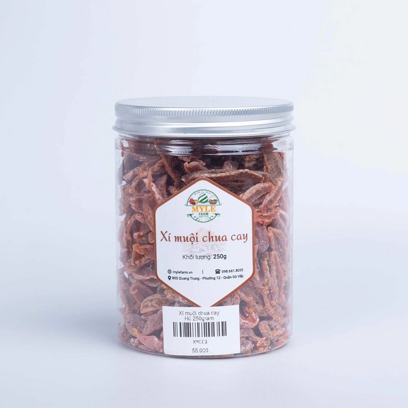 Xí muội chua cay 250gr