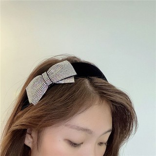 Cài tóc 🎀Hàn quốc vải nhung đính đá.