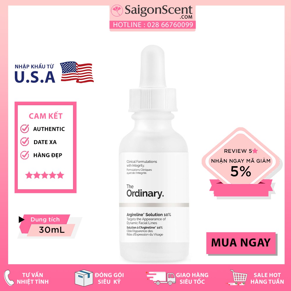 Serum chống lão hóa The Ordinary Argireline Solution 10%