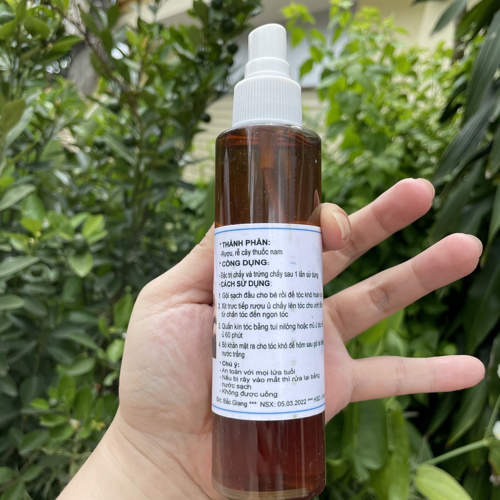 Xịt Ủ Chấy Tóc Hàng Việt Nam Chất Lượng Đảm Bảo