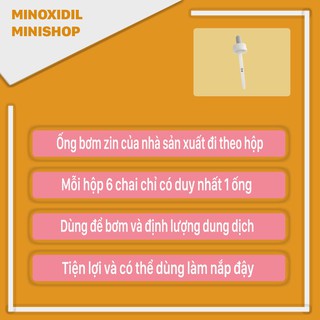 Ống bơm dung dịch Minoxidil Zin