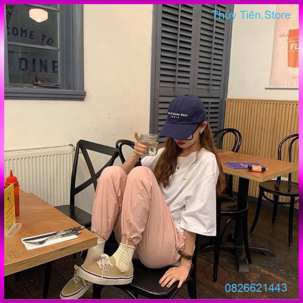 QUẦN JOGGER KAKI TRƠN 4 MÀU - QUẦN CULLOTES KAKI HỒNG TÍM ĐEN XANH HOT 💎 👗💝