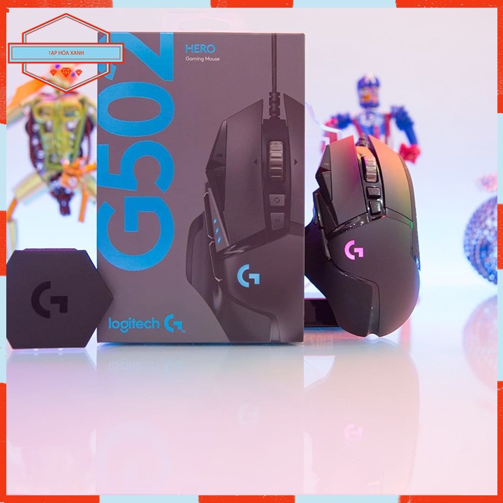 Chuột Gaming Máy Tính Có Dây LOGITECH G502 Led RGB Chơi Game Mouse Vi Tính Laptop Pc Gameing