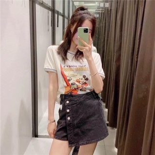 QUẦN SHORT BÒ CHÉO VẠT LỆCH