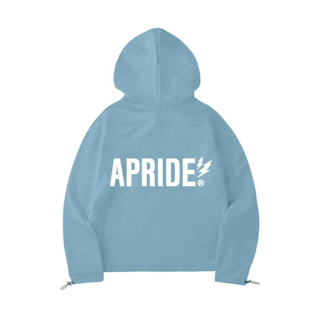 Apride Hoodie Basic + 2 Túi Xanh Sáng / Áo Hoodie Apride Basic Light Blue