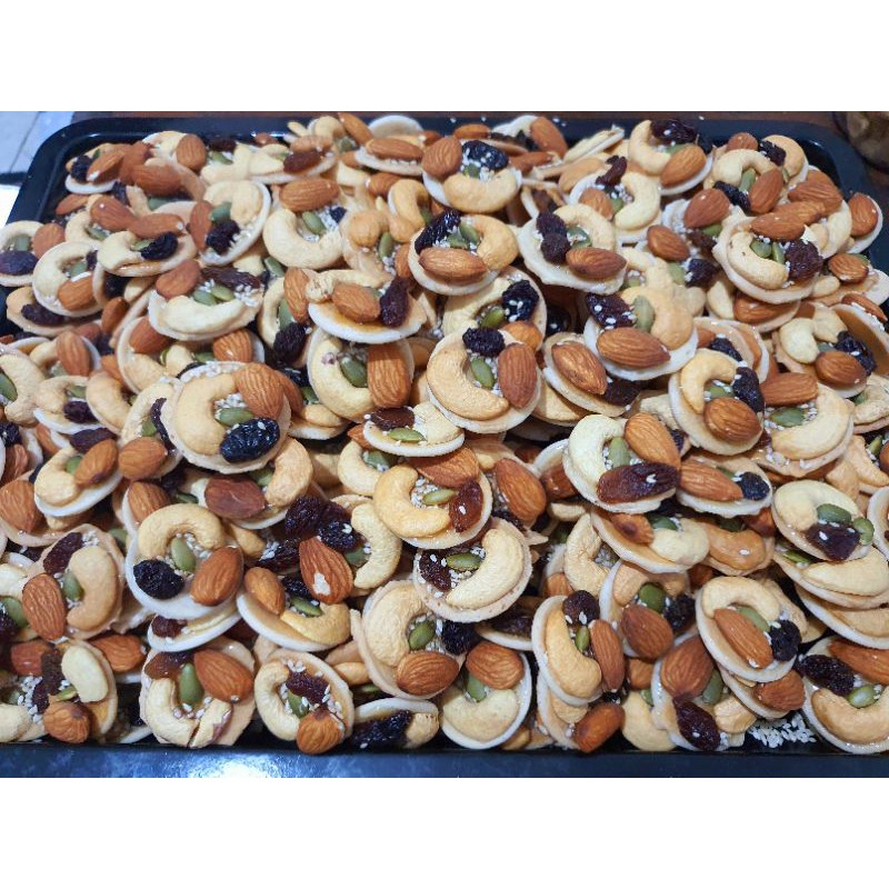 Bánh đồng tiền mix hạt