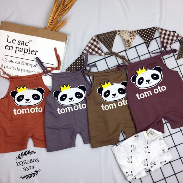 Set yếm cotton siêu đẹp