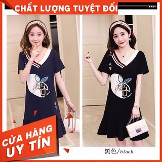 [Hàng Nhập Từ QC]Đầm suông big szie quảng châu cao cấp D948