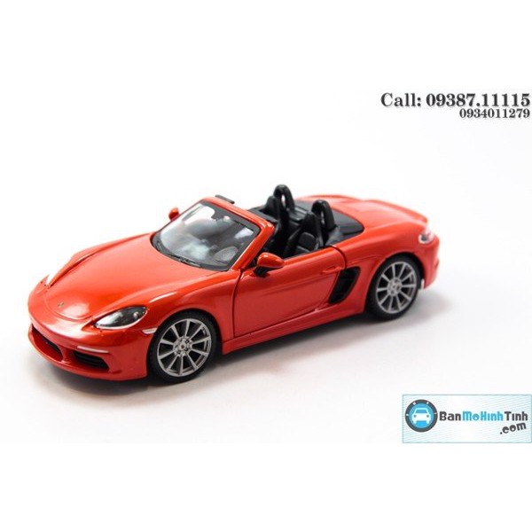 Mô hình xe Porsche 718 Boxster 1:24 Bburago