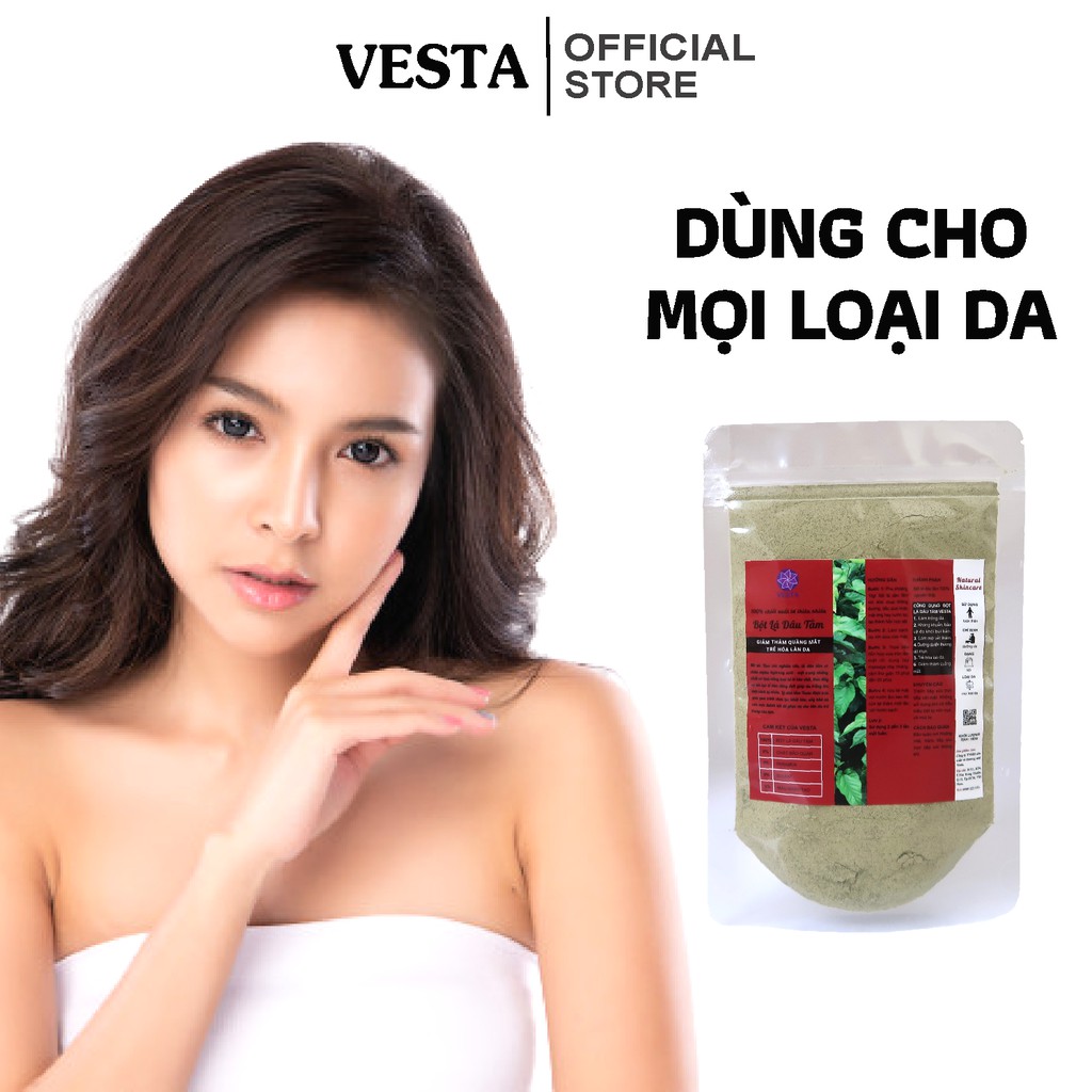 Bột Lá Dâu Tằm Nguyên Chất Vesta 100g