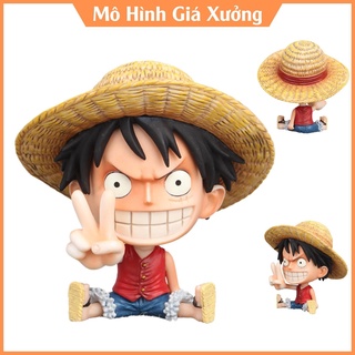 Mô hình One Piece chibi Luffy cực dễ thương cao 9cm , figure one piece , mô hình giá xưởng