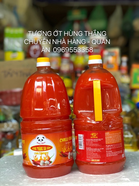 [FREESHIP - GIÁ SỈ] TƯƠNG ỚT HÙNG THẮNG SÀI GÒN 2KG