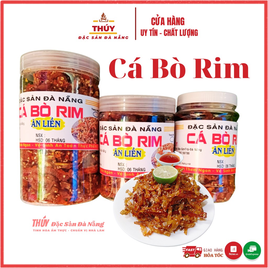 Đặc Sản Đà Nẵng: Cá Bò Rim sợi - Cá Bò tẩm vừng ăn liền | BigBuy360 - bigbuy360.vn