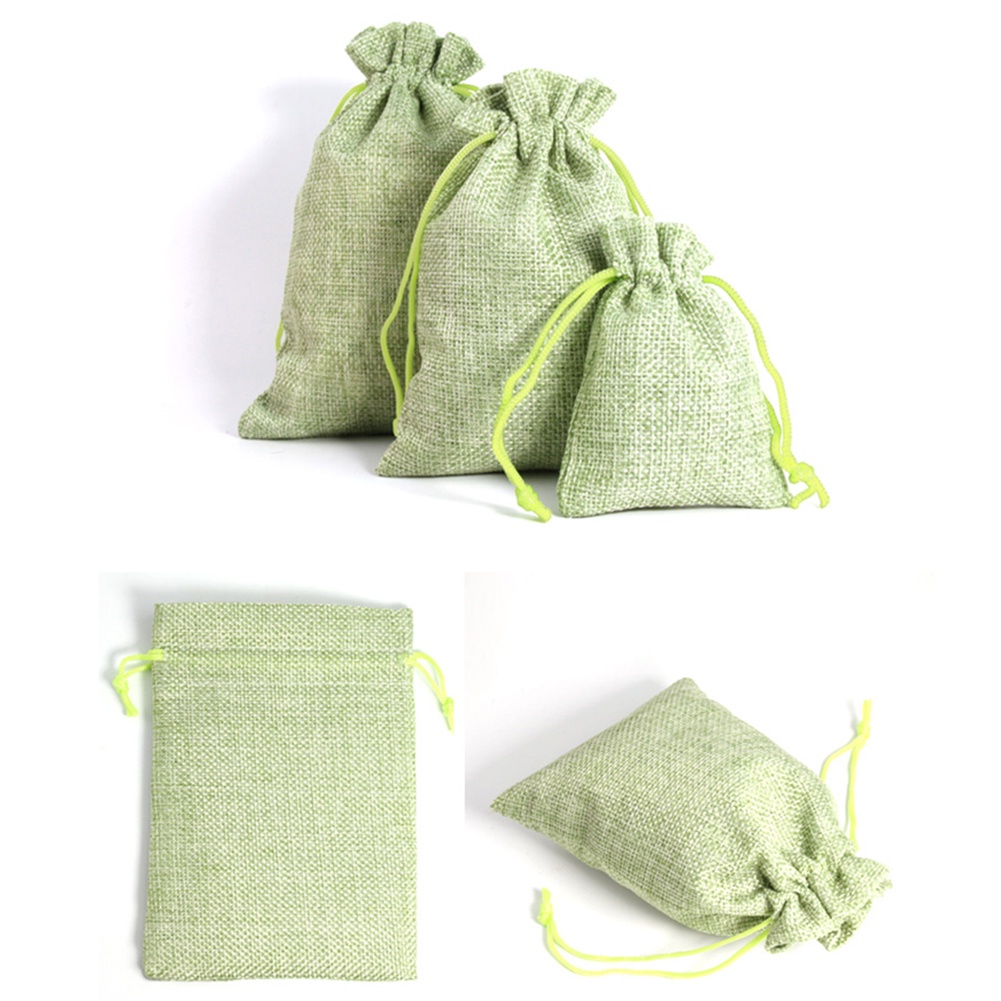 Túi dây rút làm bằng vải cotton màu sắc ngọt ngào