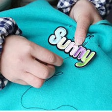 Miếng Dán Ủi Quần Áo, Sticker Vải Patch Thêu Hình Thiết Kế Siêu Dễ Thương Để Trang Trí Quần áo, Giầy, Túi Xách