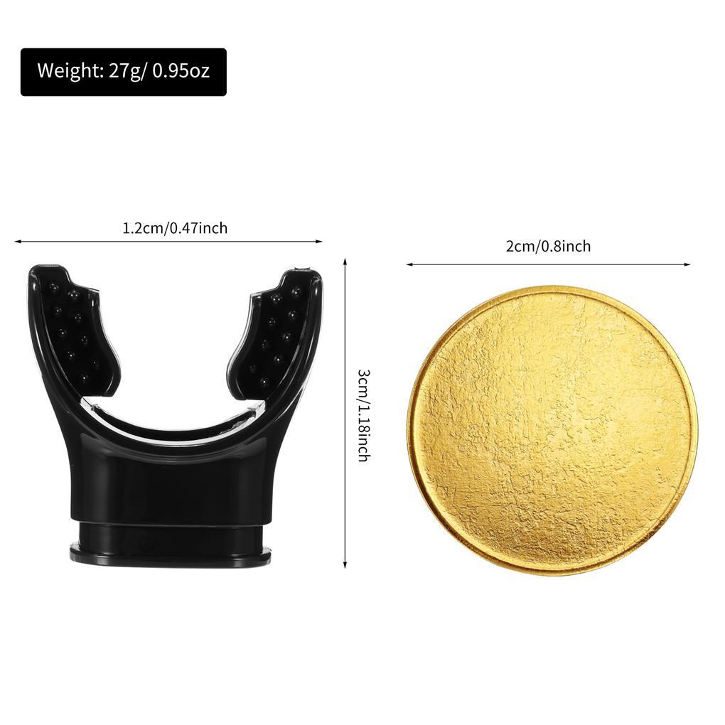 Bộ Ống Thở Và Miệng Thở Khô Bằng Silicone Chống Dị Ứng Tiện Dụng