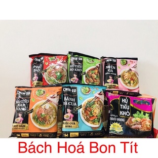 Phở bò/ hủ tiếu/ miến khô/ bánh đa cua CHINSU gói siêu ngon