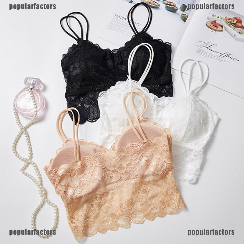 Áo ngực màu sắc đơn giản với họa tiết ren hoa polyester dùng cho nữ quyến rũ