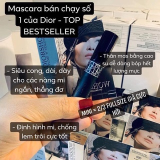Mascara Di.or làm dài mi, dày mi 4ml