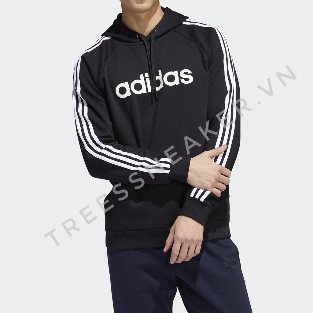 [CHÍNH HÃNG] Áo thể thao ADIDAS 3-Stripes Liner Logo Pullover Hoodie