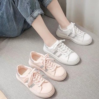 Giày sneaker nữ 2 sọc phản quang mới