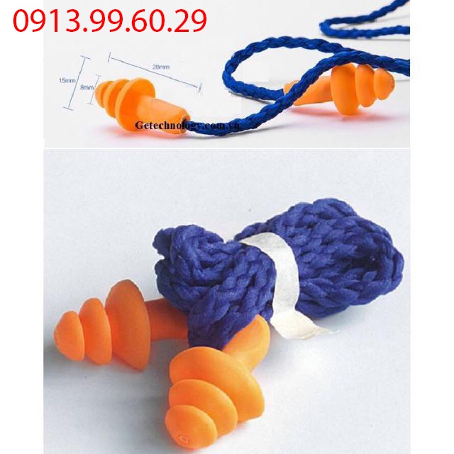 1 đôi nút bịt tai chống ồn, chụp tai cách âm 3m 1110 và 1270 làm nhà máy, xây dựng và chống tiếng ngáy khó chịu