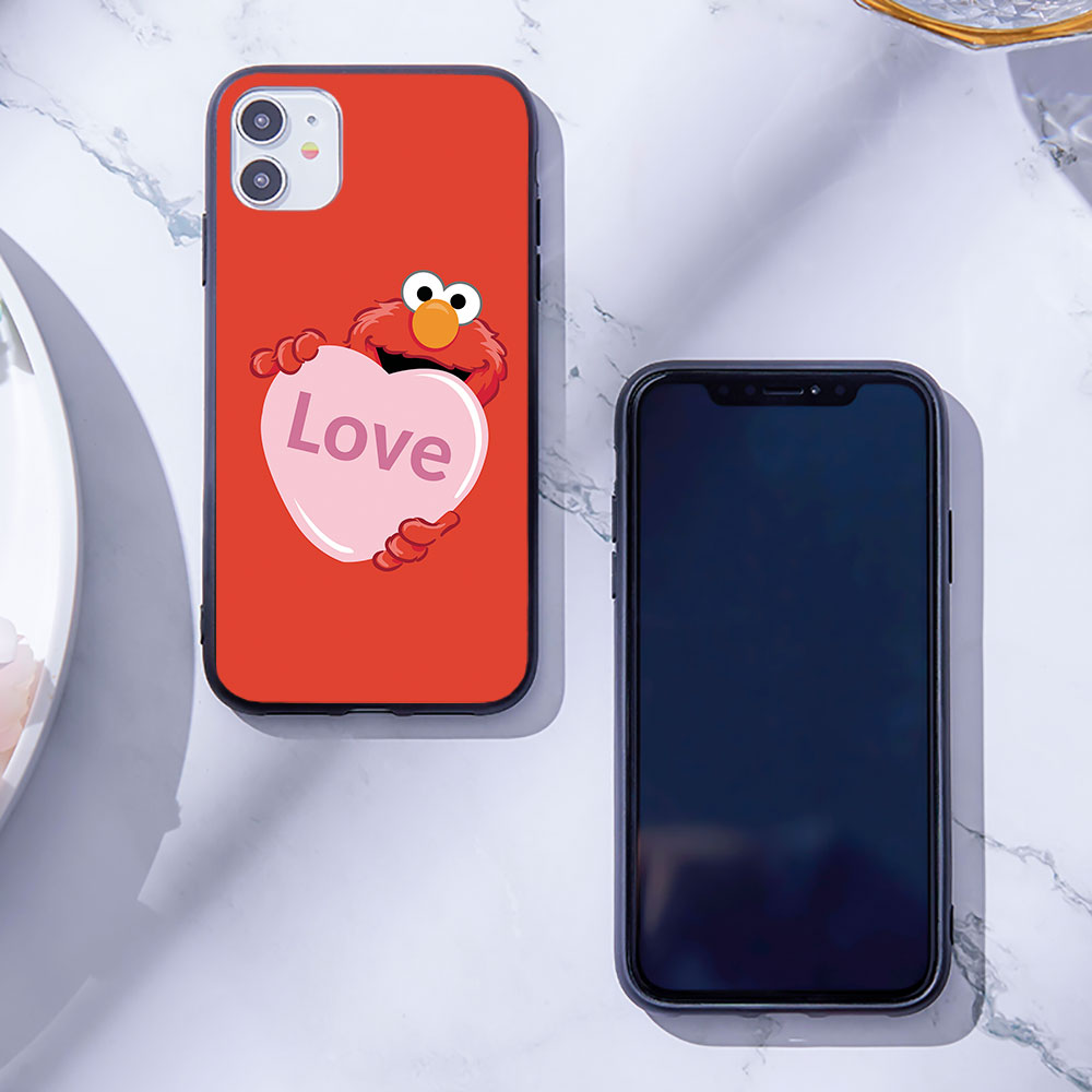 Ốp lưng Mềm In Hình Sesame Street Cho Samsung Galaxy A6 / A8 Plus / A7 / A9 2018