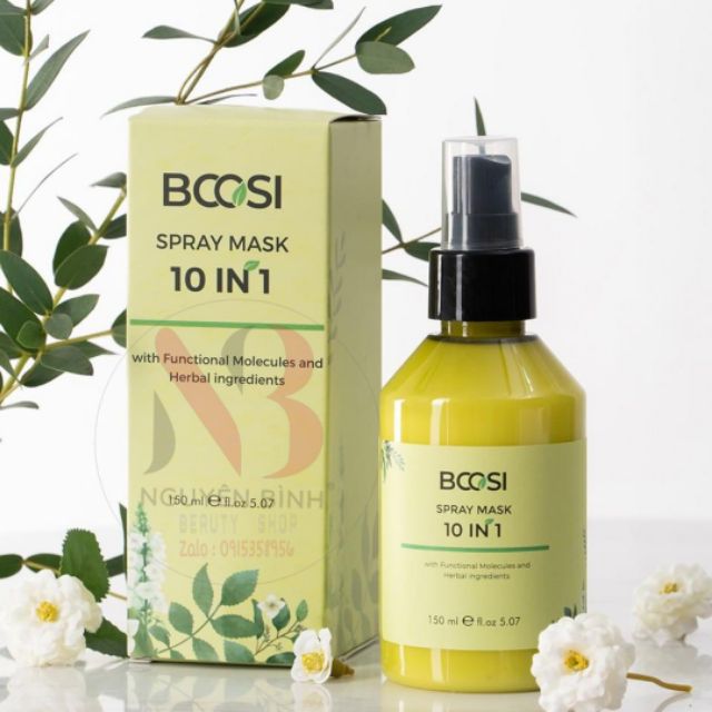 XỊT DƯỠNG PHỤC HỒI TÓC HƯ TỔN 10 TRONG 1 BCOSI