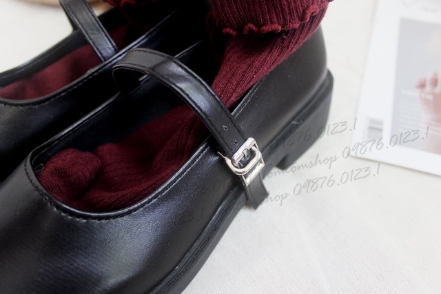 [CÓ SẴN] Giày mary jane búp bê quai ngang oxford ulzzang - CÓ CLIP - ảnh thật | BigBuy360 - bigbuy360.vn