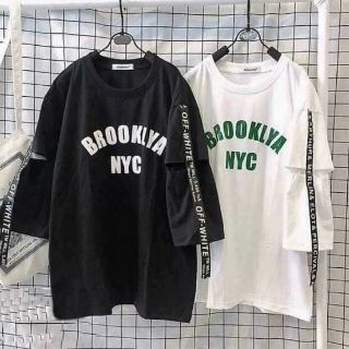 Áo phông NYC kèm ảnh thật.