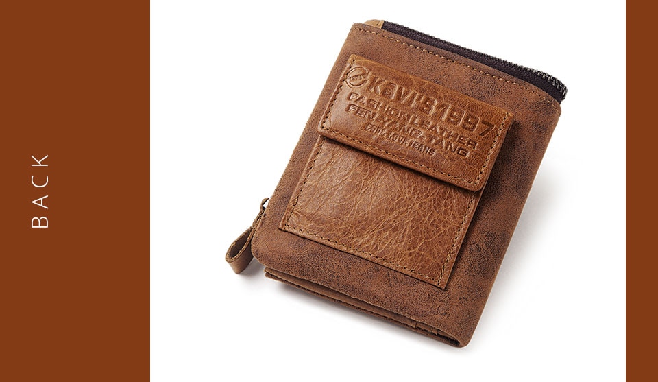 Ví Da Ngựa Thật 100% Phong Cách Vintage Cho Nam