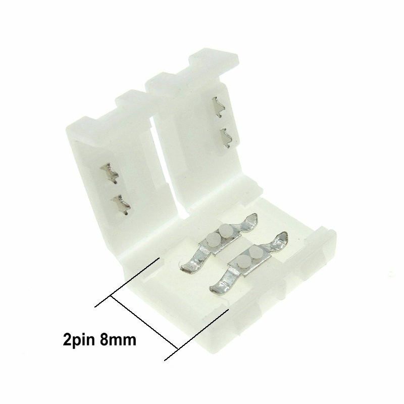 Set 5 Đầu Nối Dây Đèn Led 8mm / 2pin10mm / 4pin 10mm / 5pin 10mm