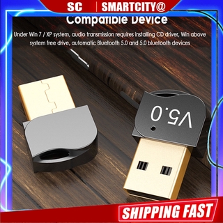 Usb Bluetooth 5.0 Truyền Nhận Tín Hiệu Âm Thanh Bluetooth Cho Máy Tính Laptop