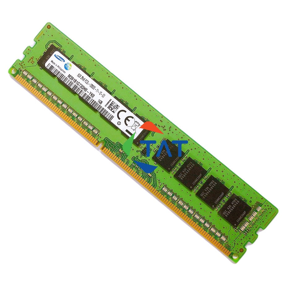 Ram Server Samsung 8GB 1600MHz PC3L-12800E 1.35V ECC Unbuffered