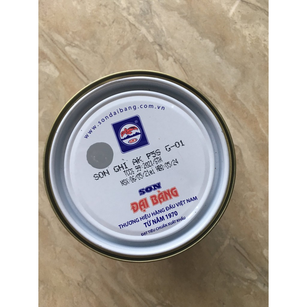 Sơn dầu màu ghi/xám Đại Bàng AK G-01 1KG - 3KG thích mê ly