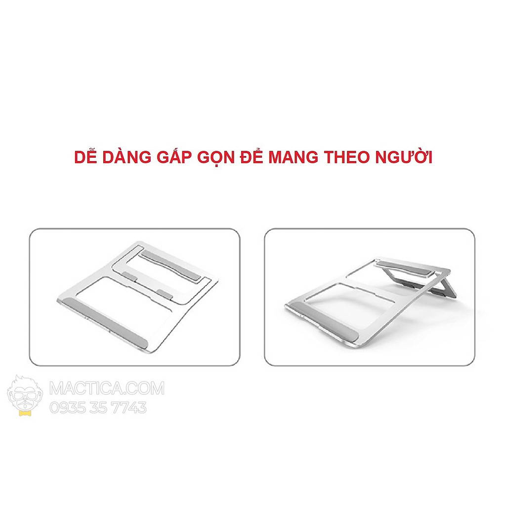 Giá Đỡ Đế Nhôm Gấp Tản Nhiệt Z12 Cho Macbook, Laptop