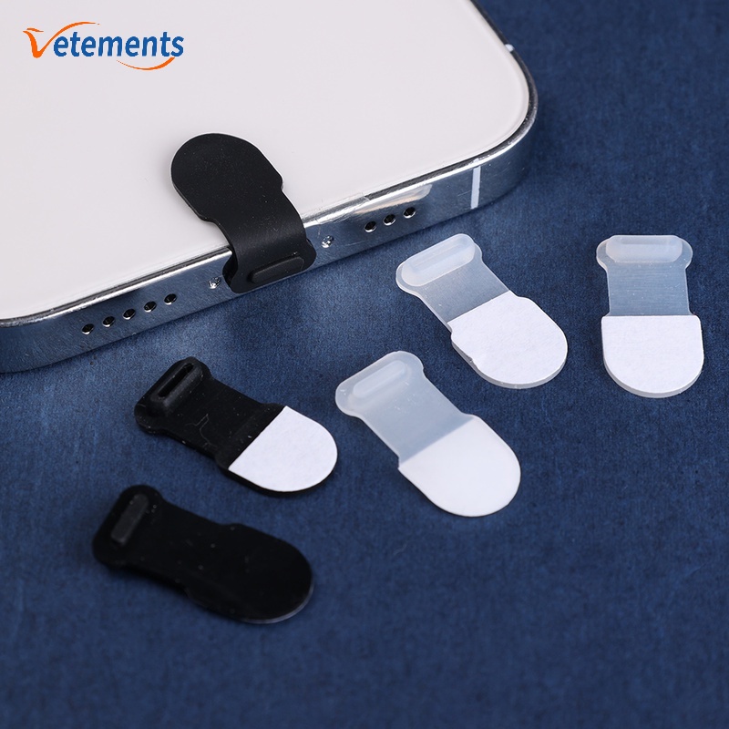 1 Nắp Silicone Chống Bụi Chống Nước Tái Sử Dụng Bọc Cổng Sạc Điện Thoại IOS/Micro USB/Type-C