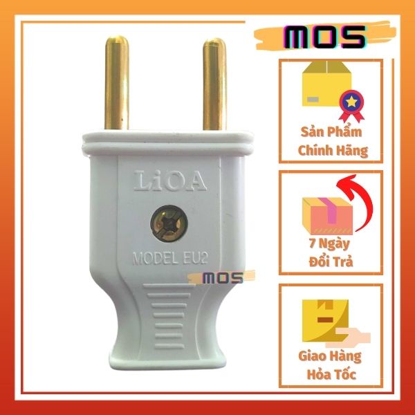 Phích cắm dương Lioa-hàng chính hãng  Mos Shop