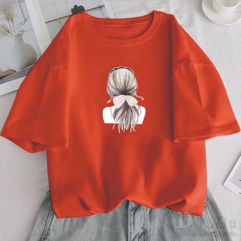 Áo Thun Tay Ngắn PLUS SIZE Cho Nữ  Áo Thun NgắN Tay Plus Size Cho Nữ